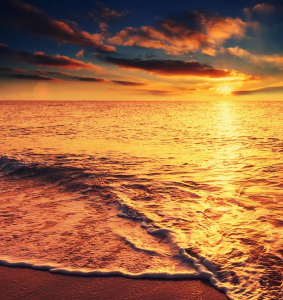 Sea sunset — Stock Photo, Image