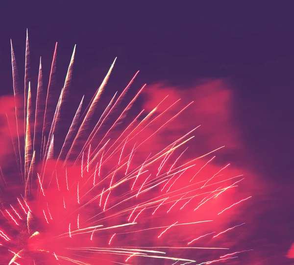 Firework background — Stock Photo, Image