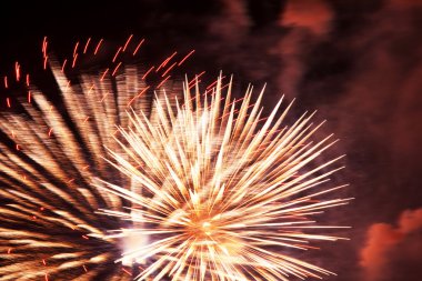 havai fişek arka plan