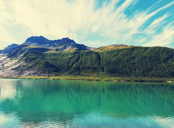 ノルウェーの湖 — ストック写真