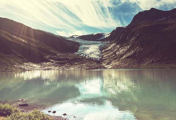 Lago na Noruega — Fotografia de Stock