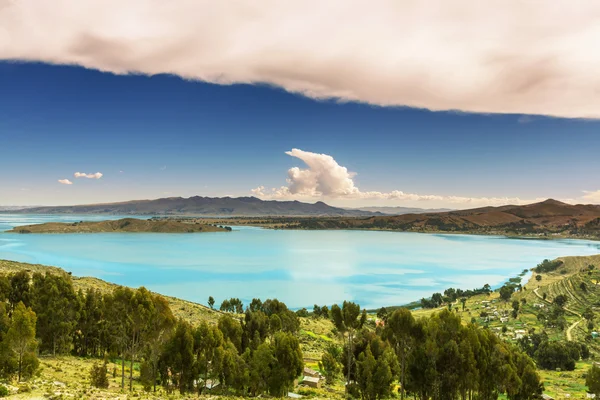 Озеро Тітікака — стокове фото
