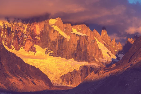 Cerro Torre w Argentynie — Zdjęcie stockowe