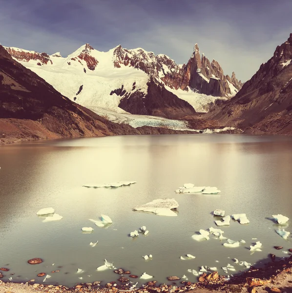 Cerro Torre en Argentina — Foto de Stock