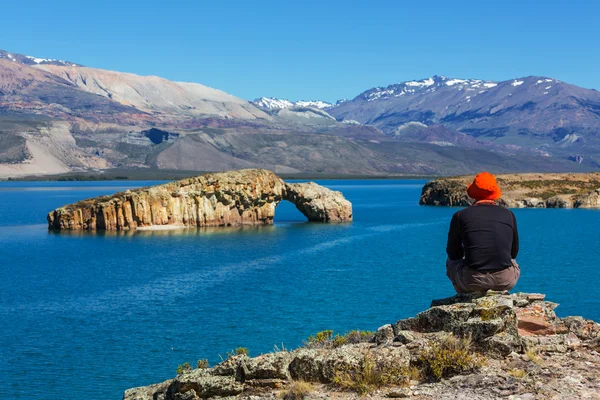 Patagonië landschappen in Argentinië — Stockfoto