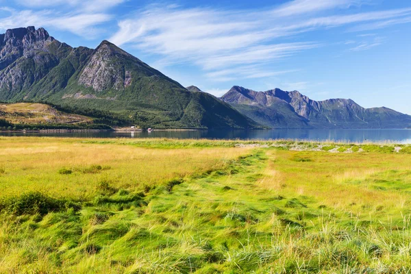 Kuzey Norveç manzaraları — Stok fotoğraf