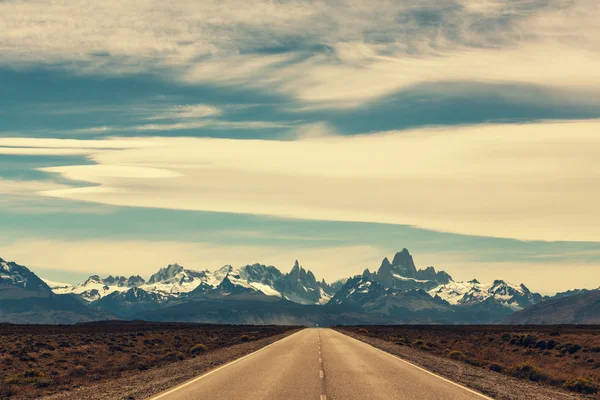 Cerro Fitz Roy i Argentina — Stockfoto