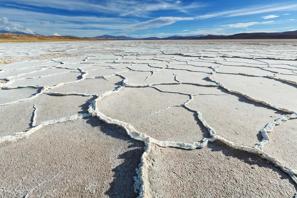 Salinas salt desert — Stock Photo, Image