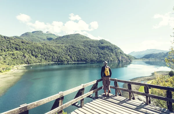 Patagónia Argentína tájak — Stock Fotó