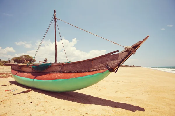 Fischerboot auf sri lanka — Stockfoto