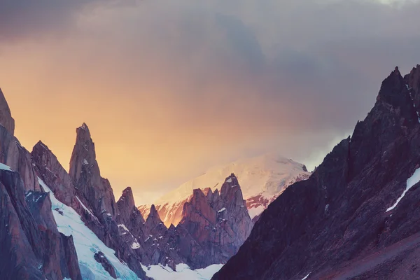 Montagna Cerro Torre in Argentina — Foto Stock