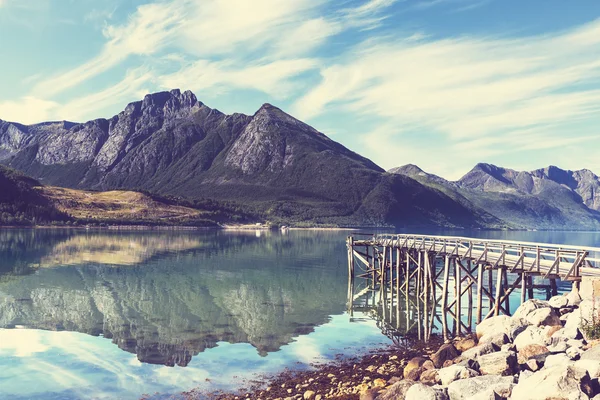 Norwegische Fjordlandschaften — Stockfoto