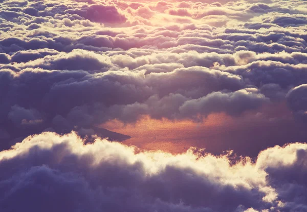Kumulus felhők háttér — Stock Fotó