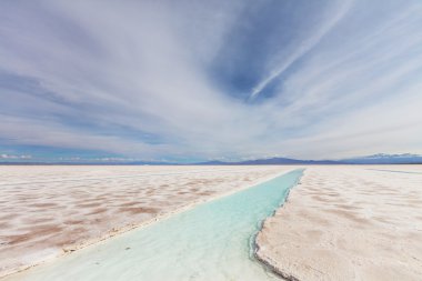 Salinas Gölü Arjantin