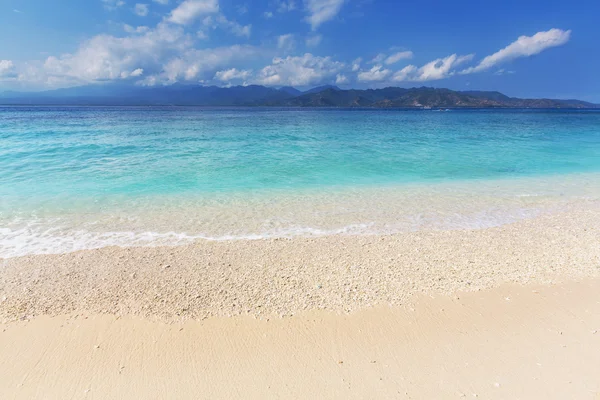 Playa tropical en Gili — Foto de Stock