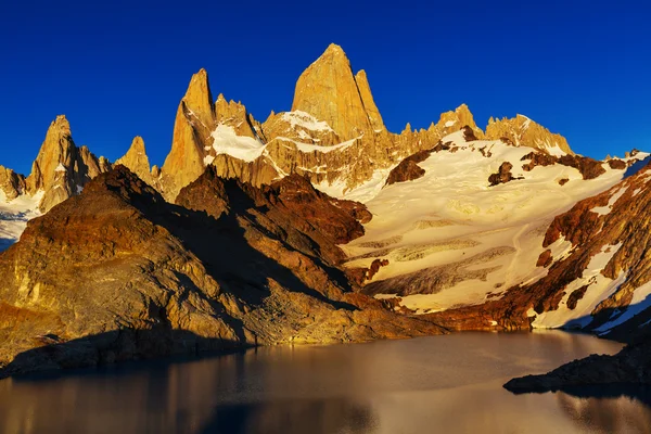 Cerro Fitz Roy en Argentina —  Fotos de Stock