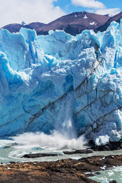 Perito moreno ledovec v Argentině — Stock fotografie
