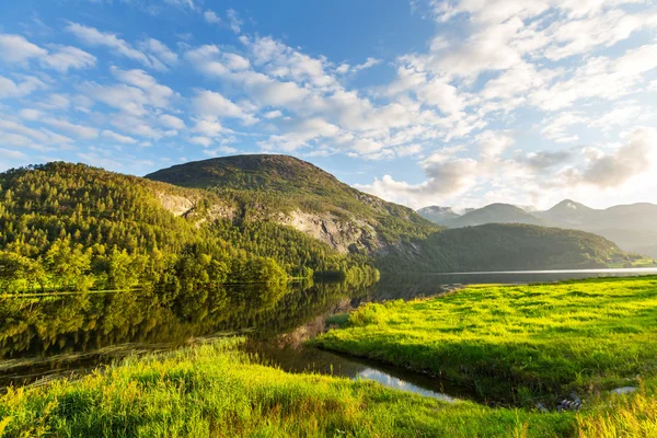 Noruega paisajes panorama —  Fotos de Stock