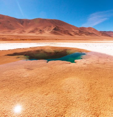 Salinas Gölü Arjantin