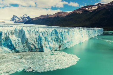 Perito Moreno glacier in Argentina clipart