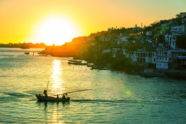 Meksika balıkçı teknesi — Stok fotoğraf