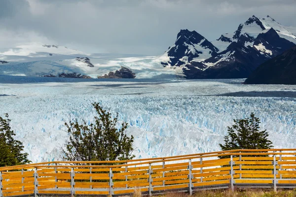 Perito moreno ledovec v Argentině — Stock fotografie