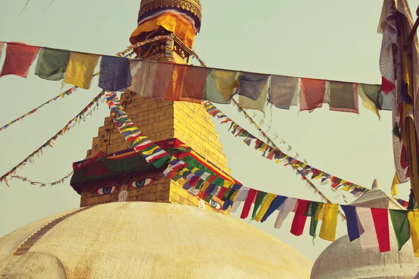 Boudhanath stupa, Nepal — Stockfoto