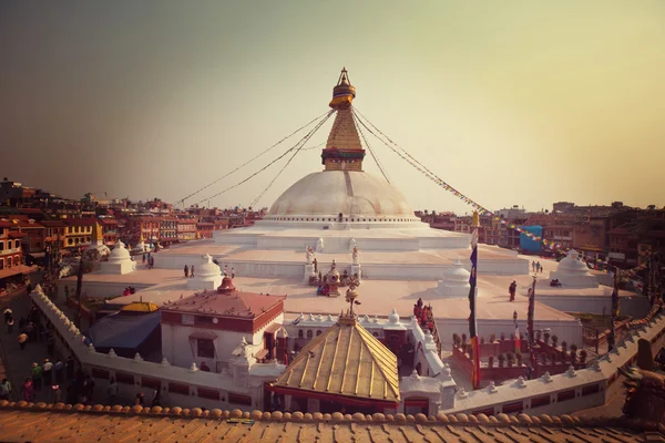 Boudhanath sztúpájának, Nepál — Stock Fotó