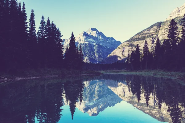 Glaciärnationalpark, montana. — Stockfoto