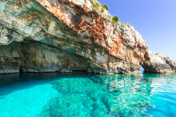 Wunderschönes Meer auf Zakynthos — Stockfoto