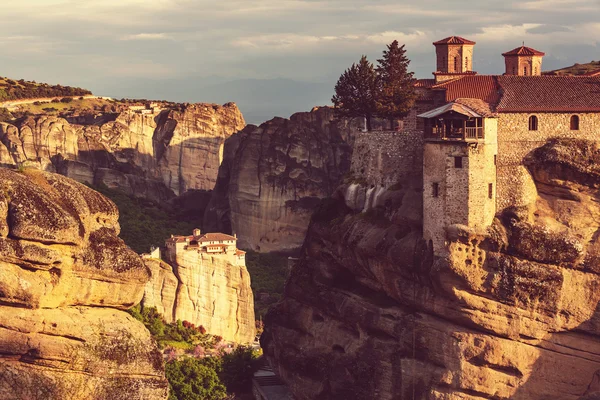 Meteora kolostorok Görögországban. — Stock Fotó