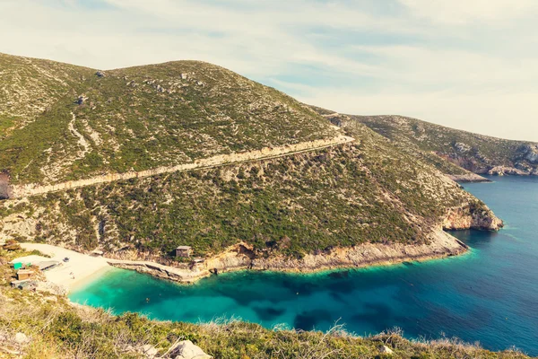 Bellissimo mare su Zante — Foto Stock