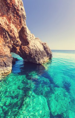 Yunanistan'ın güzel denizde