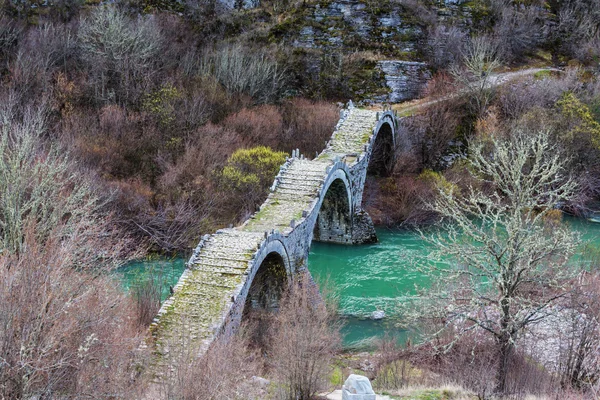 Yunanistan eski bir köprü — Stok fotoğraf