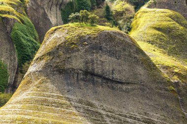 Meteora manzara Yunanistan