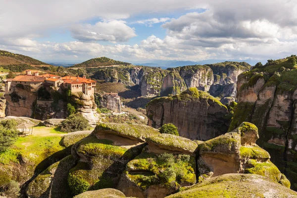 Monasterios de meteora en Grecia. — Foto de Stock