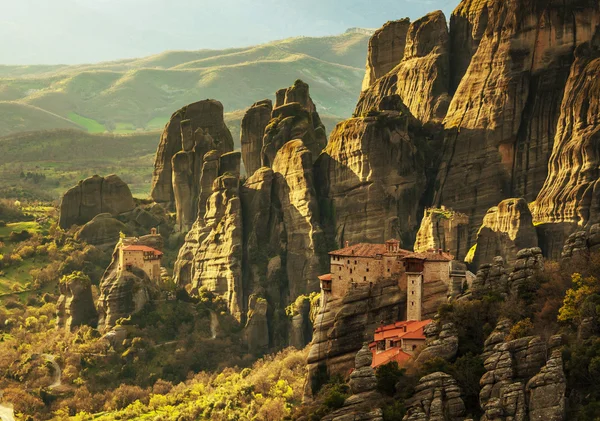 Meteora monasteries in Greece — Stock Photo, Image