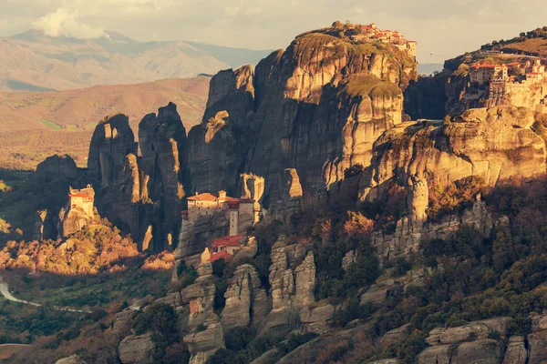 Yunanistan 'daki meteora manastırları — Stok fotoğraf