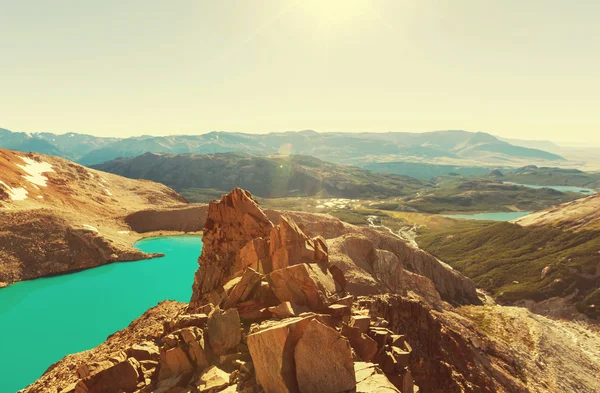 Patagonia paisagens em Argentina — Fotografia de Stock