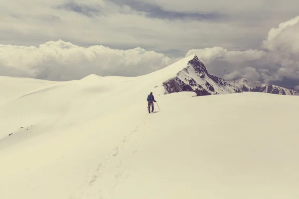 Senderismo en la montaña Olympus — Foto de Stock