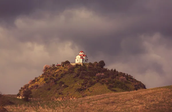 Kaplička v Řecku — Stock fotografie