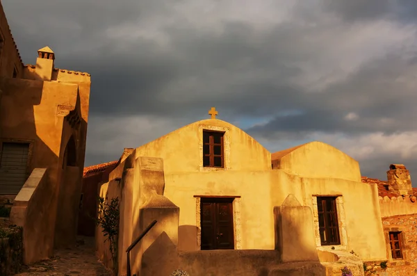 Monemvasia cidade velha na Grécia — Fotografia de Stock