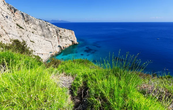 Lindas paisagens marítimas na Grécia — Fotografia de Stock