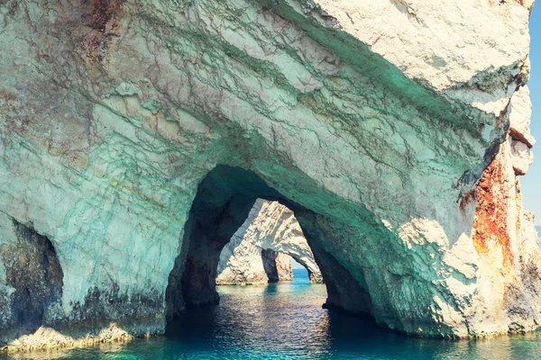 Lindas paisagens marítimas na Grécia — Fotografia de Stock