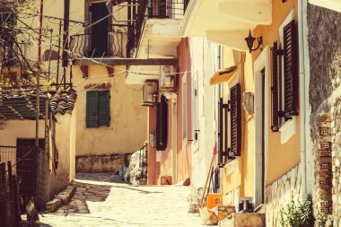 Corfu town Yunanistan
