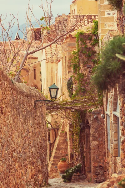 Hermosa ciudad antigua Monemvasia —  Fotos de Stock