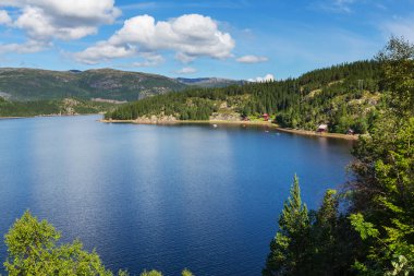 Norveç manzara panorama