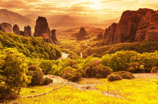 Monastères meteora en Grèce. — Photo