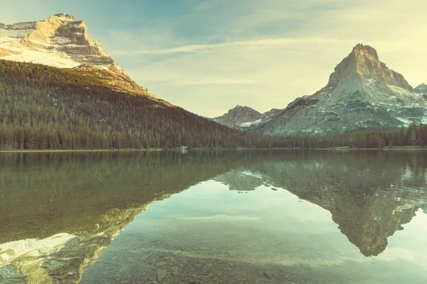 Gleccser Nemzeti Park, Montana. — Stock Fotó