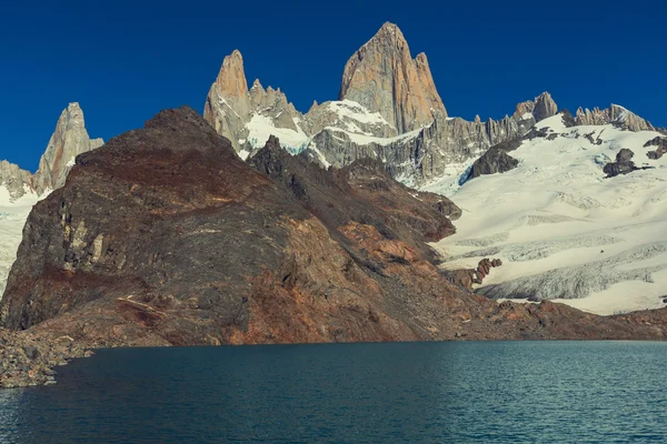 Cerro Fitz Roy in Argentina — Foto Stock